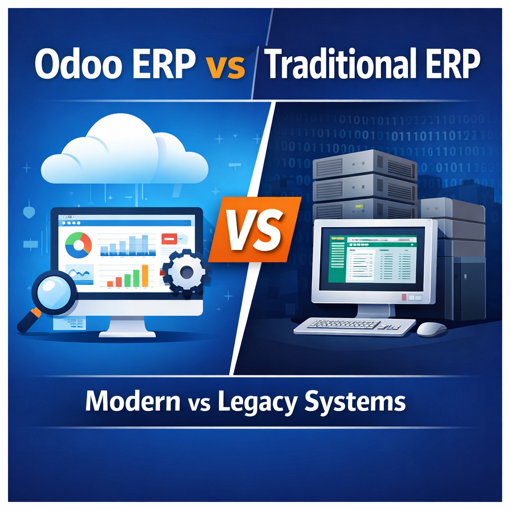 Odoo ERP vs Traditional ERP