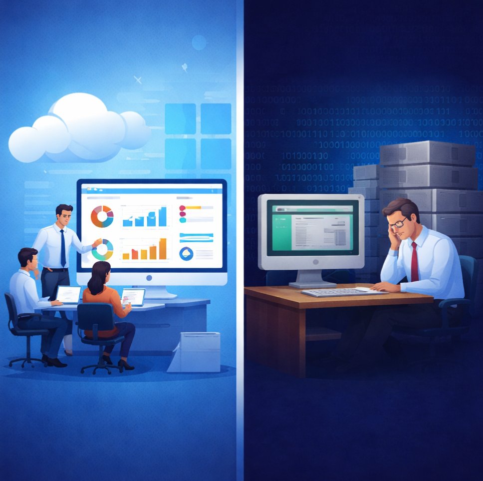 Odoo ERP vs Traditional ERP